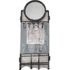 Home Styling Collection Papuošalų kabykla su veidrodžiu, metalinė