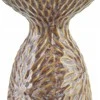 Mondex Since 1986R Namų stiliaus kolekcija YARINE BEIGE Świecznik 10,5x8,5x16,5 cm
