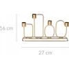 Home Styling Collection Žvakidė su geometriniais raštais, 27 x 16 cm