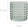 Homea Žvakidė su reljefiniu raštu ARTY, Ø 7 cm