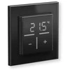 Homematic IP stiklinis sieninis termostatas, juodas
