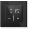 Homematic IP stiklinis sieninis termostatas, juodas