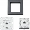 eQ-3 HomeMatic IP Homematic IP sieninis termostatas su perjungimo išėjimu (HmIP-BWTH-A) (antracitas, firminiam jungikliui 230V)