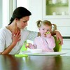 Homla Kidsme bowl with suction cup lid and thermo spoon Lime from 9 months 9832LI
