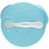 Homla Kidsme bowl with suction cup lid and thermo spoon Aquamarine from 9 months 9832AQ