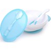 Homla Kidsme bowl with suction cup lid and thermo spoon Aquamarine from 9 months 9832AQ