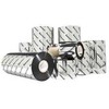 Honeywell TMX1301 wax ribbon, Core 12,7, Plotis 110 mm x Length 100 meters, 25 rolls per box, ink coating out. Ideal for Uncoated / Coated papers.