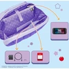 HORI - Puff Pouch for Nintendo Switch 2 (Kirby and Waddle Dee) - Violetinė - Mid-size