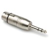Hosa - Adapteris XLR lizdas - 6,35 mm TRS kištukas