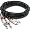 Hosa - Kabelis PRO 2 x TS 6,35mm - 2 x RCA 3m