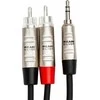 Hosa - Kabelis PRO TRS 3.5mm - 2 x RCA 1.8m