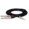 Hosa - Kabelis PRO TRS 3.5mm - 2 x TS 6.35mm 3m