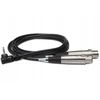 Hosa - Kabelis TRS R 3.5mm - 2 x XLRf 0.6m