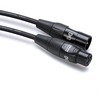 Kabelis Hosa XLR - XLR 7.6m juoda (HMIC-025)
