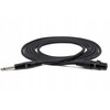 Hosa - PRO XLRf - TS mikrofono laidas. 1,5 m