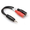 „Hosa“ – „Stereo Breakout“ TRS 3,5 mm – 2 x TSf 3,5 mm