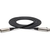 Hosa XLR – XLR 7,6 m juodas kabelis (MCL-125)