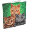 Craft Buddy „Hot Wheels“ katės, 18x18 cm krištolinis meno kartonas