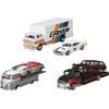 Mattel HOT WHEELS automodeliukų rinkinys – vilkikas ir lenktyninis automobilis (FLF56)