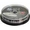 HP BD-R, vieno sluoksnio 25GB, standartiniai, cake box pakuotė, BRE00071-3, 69321, 6x, 10 vnt., skirti duomenų archyvavimui