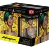 Cenega Heat Reveal Mug Good Loot Cyberpunk 2077 Game Art Chronicles - Judy &amp; Gustav Klimt 450 ml Juodas, Geltona