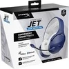 Hewlett Packard (HP) „HyperX Cloud Jet Dual“ belaidės žaidimų ausinės, mėlynos
