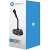 HP, kompiuterio mikrofonas, DHP-1100C, Juoda, USB šakotuvo LED lemputė