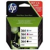 Hewlett Packard (HP) HP 364 4-Pack (N9J73AE) Rašalinių kasečių komplektas, C/M/Y/BK