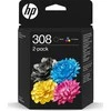 HP 308 juoda i spalva dwupak 6L6S6UE