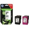 Hewlett Packard (HP) Rak HP Toneris Ink / 302 Cart Combo 2 vnt. (X4D37AE)
