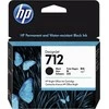 Hewlett Packard (HP) HP 712 juodo rašalo kasetė, 80 ml, skirta HP DesignJet Studio, T210, T230, T250, T630, T650