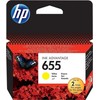 Hewlett Packard (HP) Rašalas HP 655 geltonasis (CZ112AE)