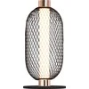 Viokef 8W LED stalo šviestuvas MARGOT, juodos/aukso sp., 3000K, 4311700