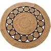 Hs Decoration Boho kilimas iš džiuto, apvalus, Ø 120 cm