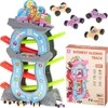 Huabiao Toys Krentančių mašinėlių rinkinys 5 aukštai, 8 mašinėlės