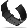 Huami Sk&oacute,rzany dirželis Amazfit Leather Strap Zepp E 20mm (juoda)