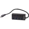 Akyga Hub AK-AD-33 USB aktyvūs USB A (m) / 4x USB A (f) jungikliai ver. 3,0 15 cm