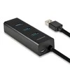 AXAGON HUE-S2B 4x USB3.0 įkrovimo šakotuvas, MicroUSB įkrovimo jungtis