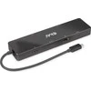 HUB USB Club 3D Club 3D dokumetas USB-C 3.2 Gen1 6in1 Hub 1x USB-C Video 4K60Hz, 1x HDMI 4K60Hz, 2x USB-A, USB-C PD 100W, RJ45
