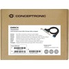 „Conceptronic“ USB šakotuvas, baltas, 19 kontaktų, dvigubas, 2x USB-A 3.0 prievadų, su sw