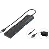 HUB USB Conceptronic CONCEPTRONIC USB-Hub 7-Port 3.0 ->7x3.0 5Gbps m.Netz. sw