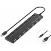 HUB USB Conceptronic CONCEPTRONIC USB-Hub 7-Port 2.0 ->7x2.0 extra o.įkroviklis sw