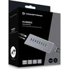 HUB USB Conceptronic CONCEPTRONIC USB šakotuvas -> 8x USB-A 60W,2x USB-C 3,0 m.N. si