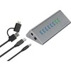 HUB USB Conceptronic CONCEPTRONIC USB šakotuvas -> 8x USB-A 60W,2x USB-C 3,0 m.N. si