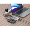 HUB USB Conceptronic CONCEPTRONIC USB šakotuvas -> 8x USB-A 60W,2x USB-C 3,0 m.N. si