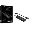 HUB USB Conceptronic CONTROLRONIC USB- Hub 3 - > 4x3,0 + TypeC A o.Netzt. sw
