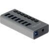 Delock External SuperSpeed USB Hub su 7 prievadais + jungikliu