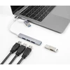 Delock 4 prievadų plonas USB šakotuvas su USB Type-C