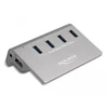 HUB USB Delock Delock USB 3.2 Gen 2 Hub – 4 USB Type A Ports – 10 Gbps – Metal Case – Gray