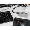 HUB USB Delock Delock USB 3.2 Gen 2 Hub – 4 USB Type A Ports – 10 Gbps – Metal Case – Gray